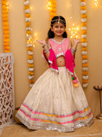 Gulrang Leheriya Lehenga Set