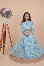Pastel Elegant Twirl Skirt